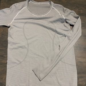 Lululemon striped long sleeve. Size 10